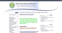 Desktop Screenshot of dalecountyboe.org